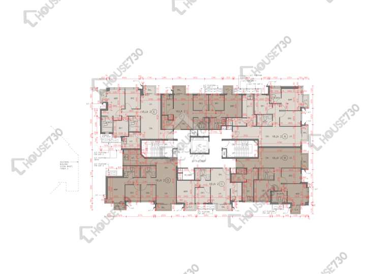 天寰 平面圖 天寰 星寰匯5座 2樓 樓層平面圖 - House730