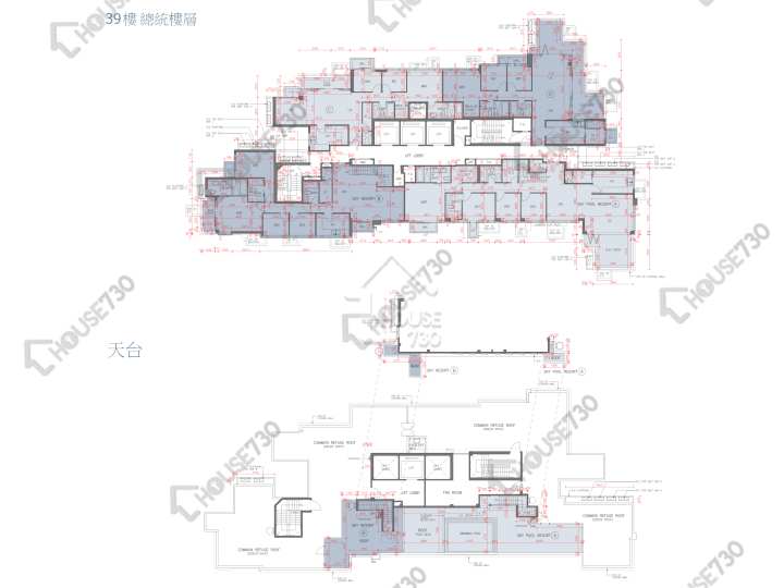天寰 平面圖 天寰 天海匯3座 39樓 樓層平面圖 - House730