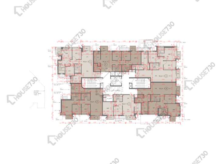 天寰 平面圖 天寰 星寰匯5座 3樓 樓層平面圖 - House730
