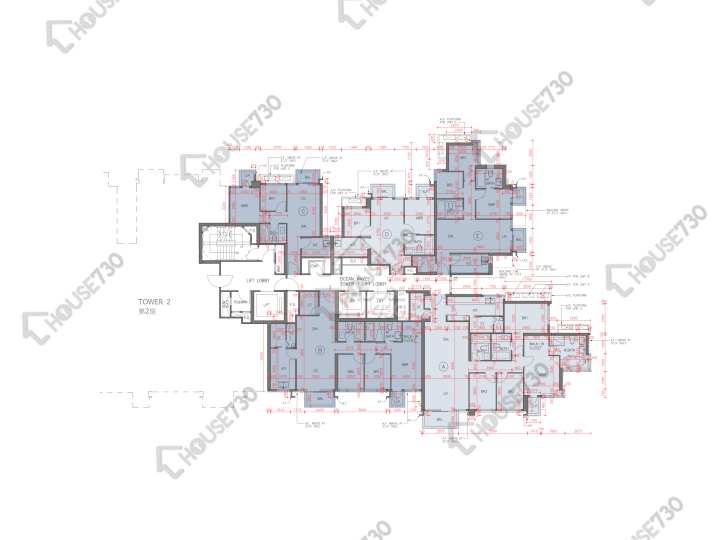 天寰 平面圖 天寰 天海匯1座 5-12,15-23,25-33,35-36,37樓 樓層平面圖 - House730