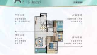 招商華發湖心明薈花園 A戶型 - House730