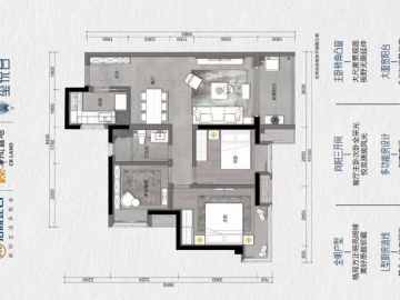 璽悅臺 三房两厅一卫 - House730
