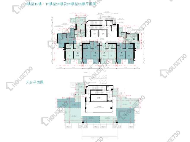 海柏匯 平面圖 海柏匯 29樓 樓層平面圖 - House730