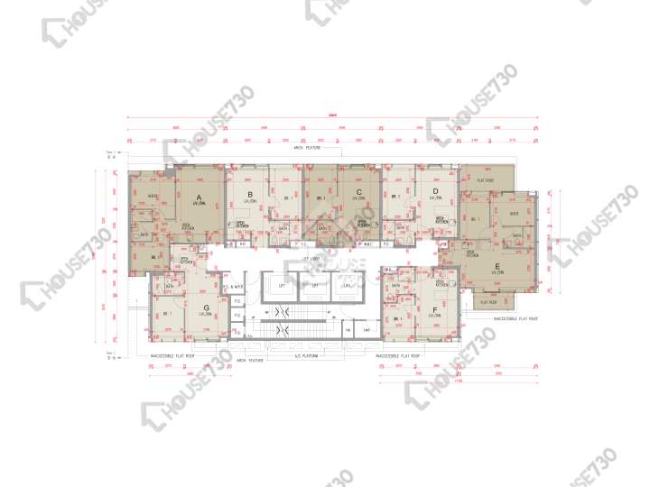 何文田山畔 平面圖 何文田山畔 2座 3樓 樓層平面圖 - House730