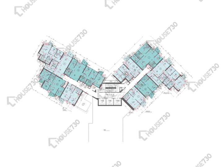 嘉悅 平面圖 嘉悅 2座 17樓 樓層平面圖 - House730