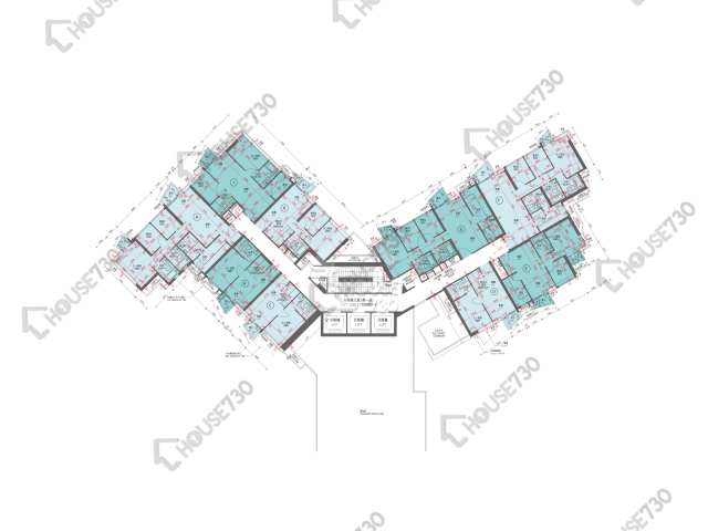 嘉悅 平面圖 嘉悅 1座 17樓 樓層平面圖 - House730