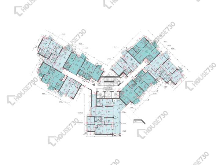 嘉悅 平面圖 嘉悅 2座 18樓 樓層平面圖 - House730