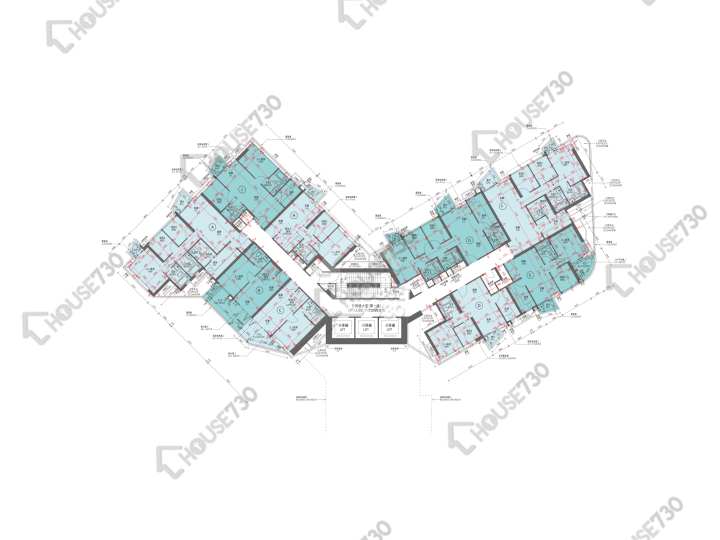 嘉悅 平面圖 嘉悅 1座 3樓 樓層平面圖 - House730