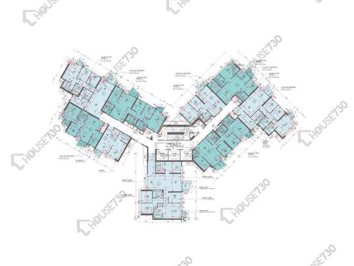 嘉悅 平面圖 嘉悅 2座 19-23,25,26樓 樓層平面圖 - House730