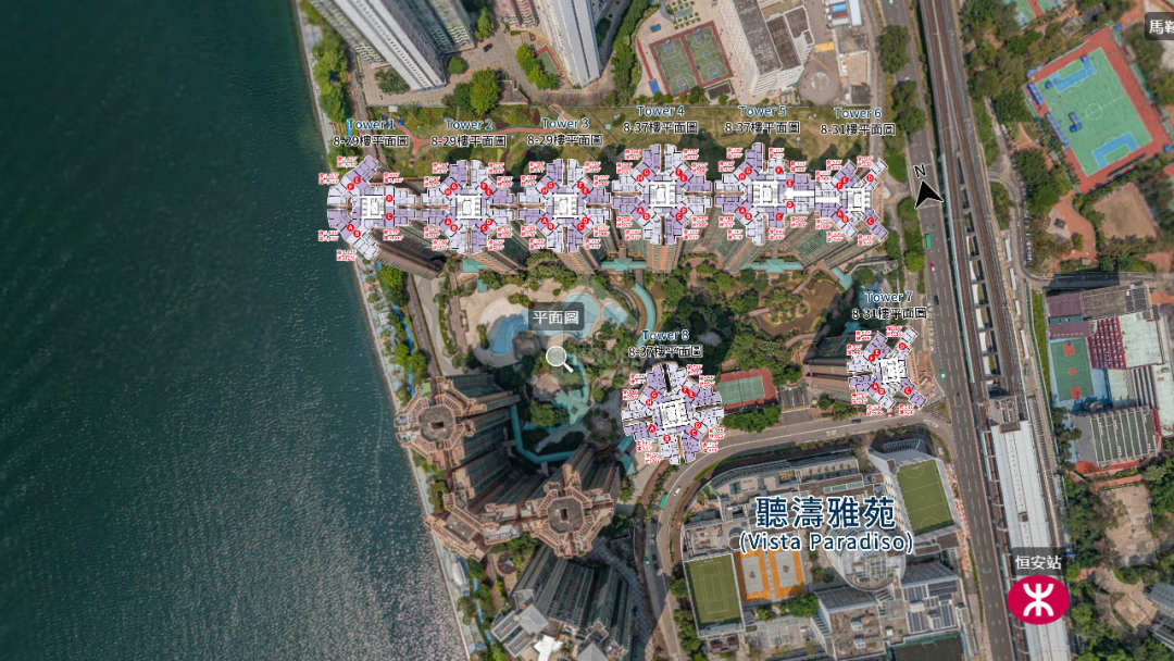 聽濤雅苑 航拍VR - House730