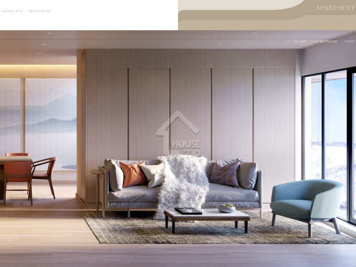 Upper Hirafu Residential Building 示範單位 - House730