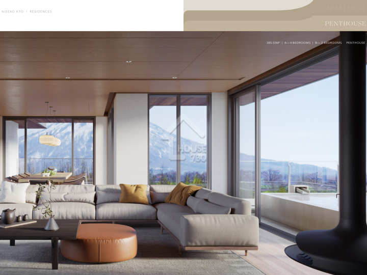 Upper Hirafu Residential Building 示範單位 - House730