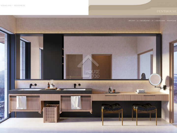 Upper Hirafu Residential Building 示範單位 - House730