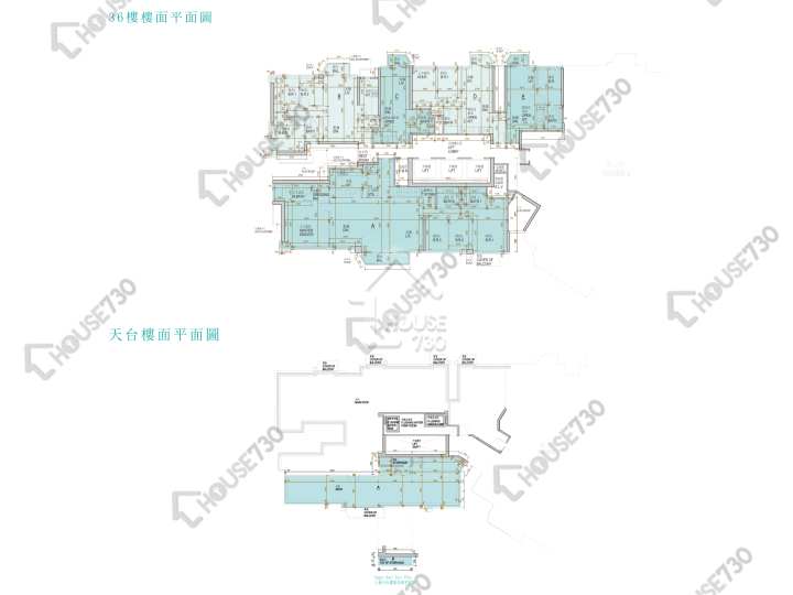 Oasis Kai Tak 平面圖 Oasis Kai Tak 1座 36樓 樓層平面圖 - House730