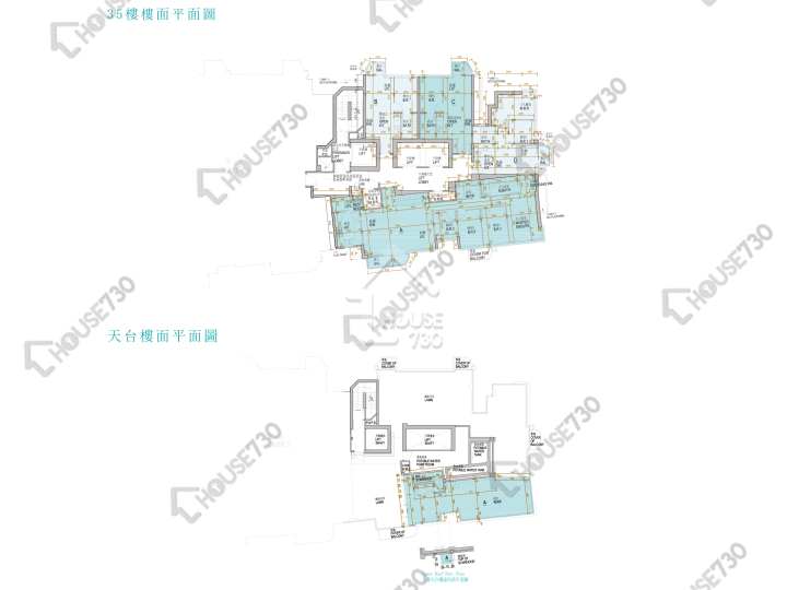Oasis Kai Tak 平面圖 Oasis Kai Tak 5座 35樓 樓層平面圖 - House730