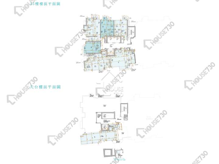 Oasis Kai Tak 平面圖 Oasis Kai Tak 3座 35樓 樓層平面圖 - House730
