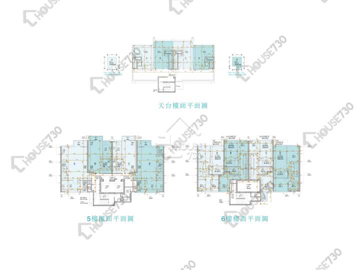 Oasis Kai Tak 平面圖 Oasis Kai Tak 低座D座 5樓 樓層平面圖 - House730