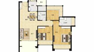 龍光玖龍臺二期 實用叁房 - House730
