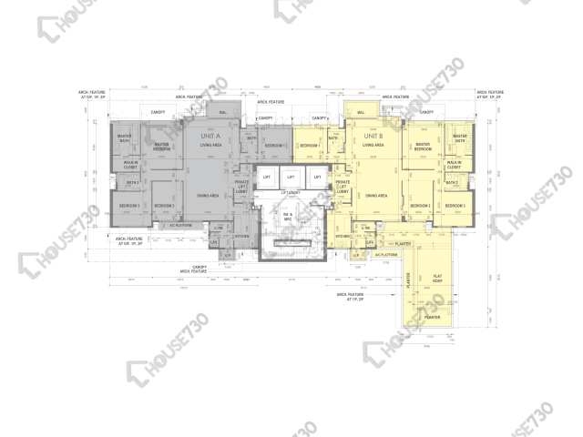 Mount Vienna 平面圖 Mount Vienna 2樓 樓層平面圖 - House730