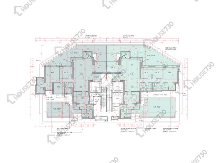 柏傲山 平面圖 柏傲山 6座 3樓 樓層平面圖 - House730