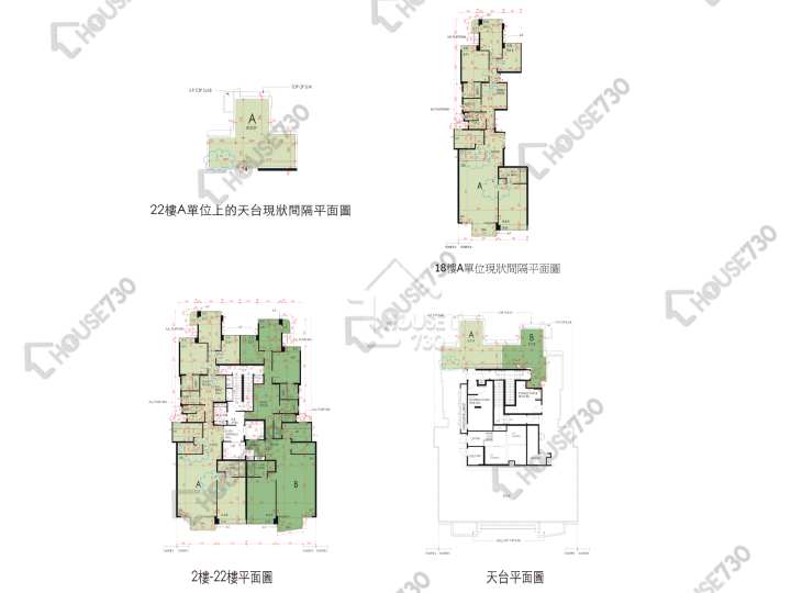 君柏 平面圖 君柏 3座 2-3,5-12,15-21,22樓 樓層平面圖 - House730