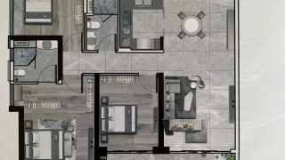 廣州幸福灣 139方3房 - House730