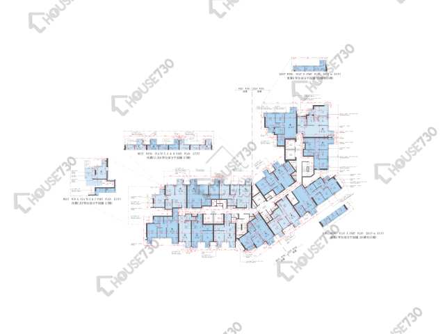 睿峰 平面圖 睿峰 東翼 17-23,25-33,35樓 樓層平面圖 - House730