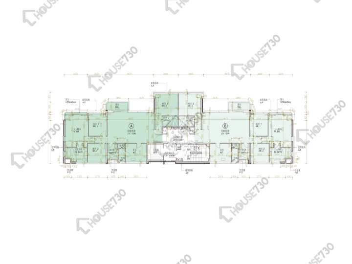 尚.珒溋 平面圖 尚.珒溋 低座E座 2樓 樓層平面圖 - House730