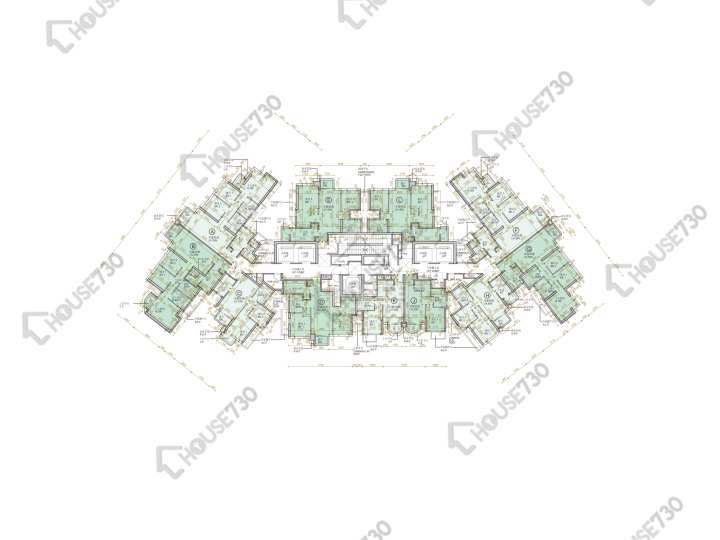 尚.珒溋 平面圖 尚.珒溋 2座 5樓 樓層平面圖 - House730