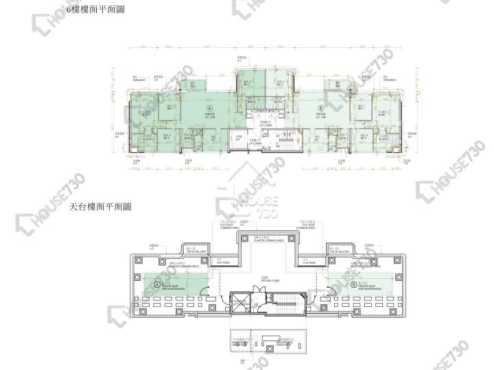 尚.珒溋 平面圖 尚.珒溋 低座E座 6樓 樓層平面圖 - House730