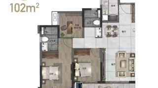 雅居樂凱茵雲頂 4栋102平 - House730
