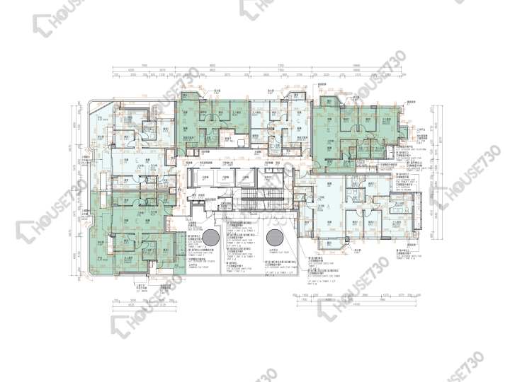 Koko Hills 平面圖 Koko Hills 2期 Koko Reserve 1座 3樓 樓層平面圖 - House730