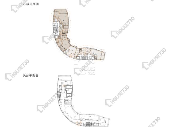 Mount Parker Residences 平面圖 Mount Parker Residences 22樓 樓層平面圖 - House730