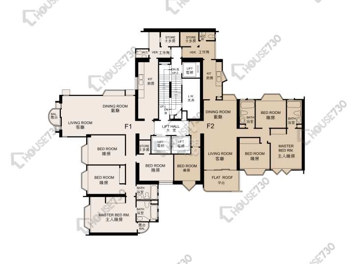 Beverly Hill Floor Plans Beverly Hill Block F 1/F Floor Plan - House730