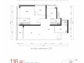 京基水貝城市廣場 住宅06、07户型 - House730