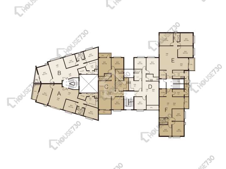 龍園 平面圖 龍園 1-4樓 樓層平面圖 - House730