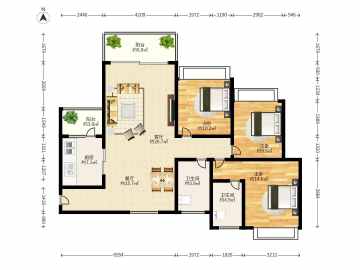 南馳都湖國際 鼎湖峯4棟A座04戶 126 平 - House730