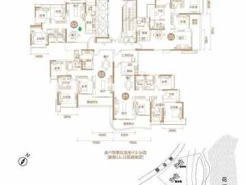 南馳都湖國際 擁湖峯 3棟B座-03 111方 - House730