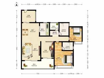 南馳都湖國際 鼎湖峯4棟B座02戶 137平 - House730