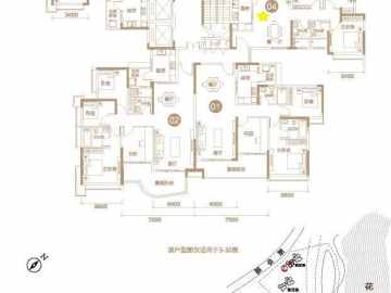 南馳都湖國際 臨湖峯1棟A座 - 04 111方 - House730