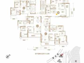 南馳都湖國際 臨湖峯 1棟B座 -05 125方 - House730