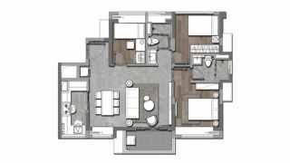 華僑城湖岸 89平方兩房 - House730