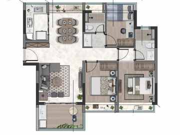 卓越華堂雲光 93平戶型 - House730