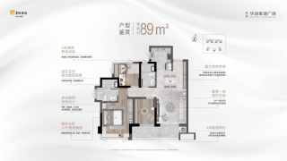 華潤置地廣場 89㎡ - House730