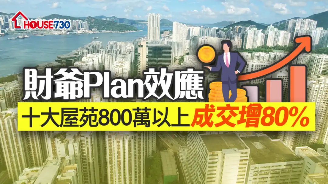 市道行情-财爷Plan效应   十大屋苑800万以上成交增80%-House730