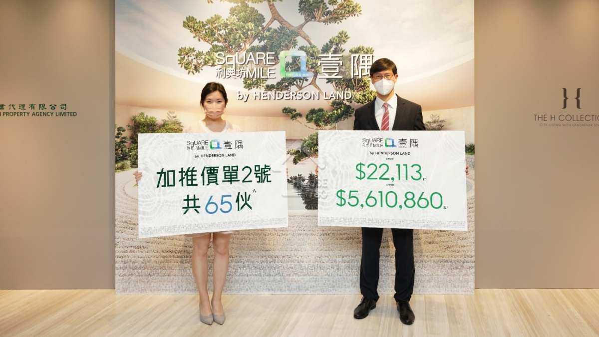 本地-利奧坊‧壹隅加推65伙 最平單位561萬元-House730