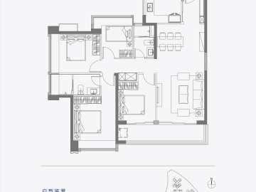 合正方洲 A1户型 - House730