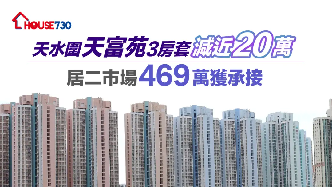 买卖租务-天水围天富苑3房套减近20万 居二市场469万获承接-House730