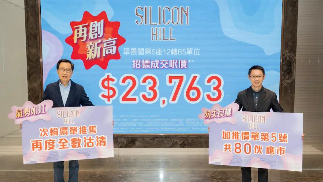 本地-Silicon Hill加推80伙 最快下周末推售-House730