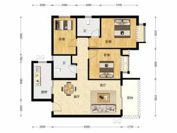 安華香蜜松湖二期 A1戶型 - House730